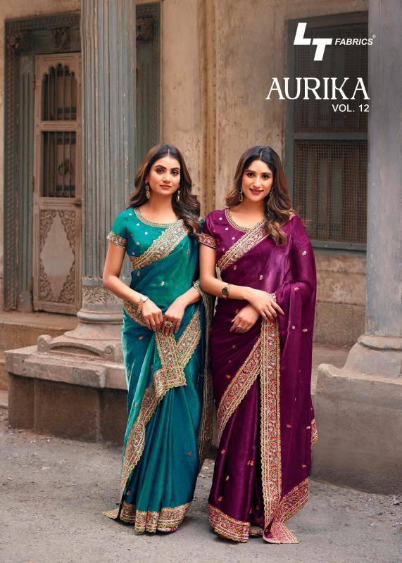 Lt fashion aurika vol 12 Designer sarees wholesale